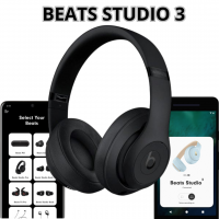 Навушники by Dr. Dre BEATS STUDIO 3 Matte Black (MQ562)