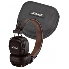 Комплект навушники Marshall Major IV Bluetooth Brown Original + Кейс (1006127)