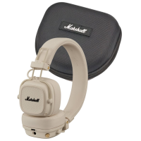 Комплект навушники Marshall Major V Cream Original + Кейс (Підтримка офіційного додатку)(1006833)