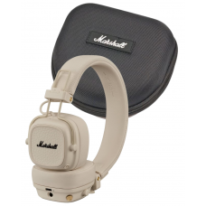 Комплект навушники Marshall Major V Cream Original + Кейс (Підтримка офіційного додатку)(1006833)