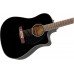 Электроакустика FENDER CD-60SCE Dread Black WN