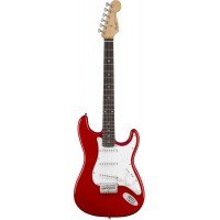 FENDER SQUIER MM STRATOCASTER HARD TAIL RED