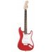 Fender Squier Bullet Stratocaster SSS Hard Tail Rw Fiesta Red