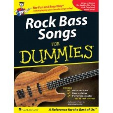 HAL LEONARD BS ROCK BASS SONGS DUMMIES