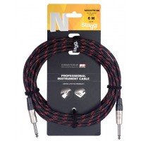 ГИТАРНЫЙ КАБЕЛЬ STAGG NGC6VTR BK