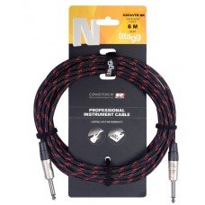 ГИТАРНЫЙ КАБЕЛЬ STAGG NGC6VTR BK