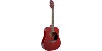 АКУСТИЧЕСКАЯ ГИТАРА STAGG SA20D RED