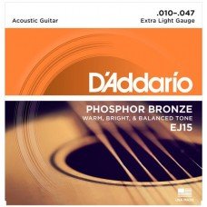 СТРУНЫ D'ADDARIO EJ15