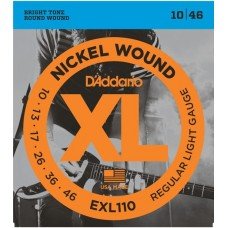 СТРУНЫ D'ADDARIO EXL110