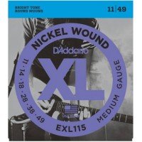 СТРУНЫ D'ADDARIO EXL115