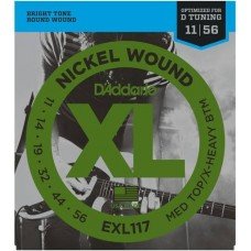 СТРУНЫ D'ADDARIO EXL117