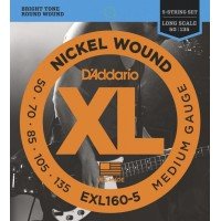 СТРУНЫ D'ADDARIO EXL160-5